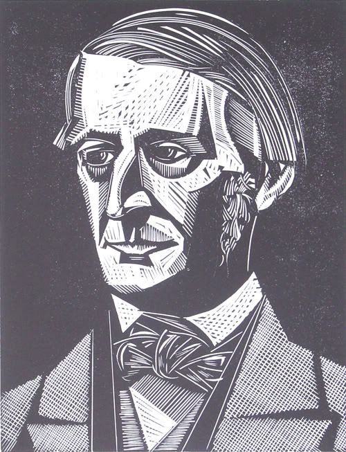 RalphWaldoEmerson_Woodcut